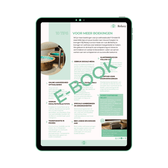 Ebook - 10 tips voor meer boekingen (1)